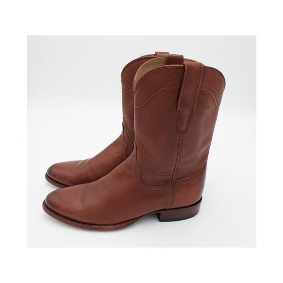 Tecovas Earl Roper Boot Mens 10 D Brown Leather Western Cowboy Workwear Outdoor main image 12